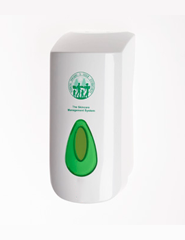 Modular Refillable Industrial Soap Dispenser 2L White/Green